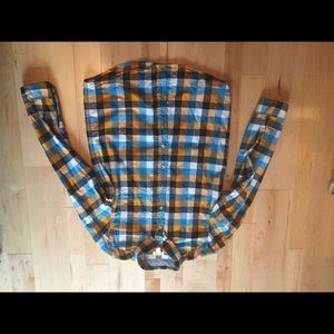Cat & Jack boys’ long sleeve button down shirt.
